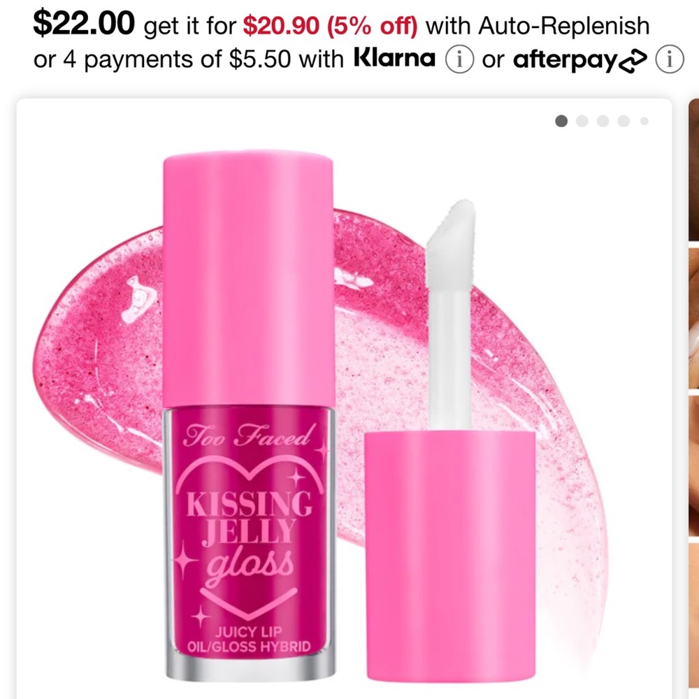 Kissing Jelly Non-Sticky Lip Oil Gloss